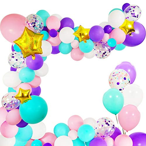 Details about  / 10 Pcs 12/'/' Unicorn Banner Confetti Latex Unicorn Balloon Birthday Party Wedding